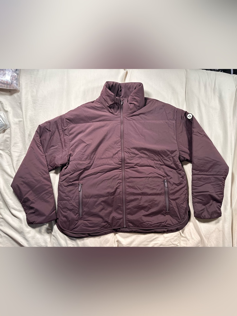 Vuori Canyon Insulated Jacket X-Large Primaloft Sable Plum Full Zip Women’s